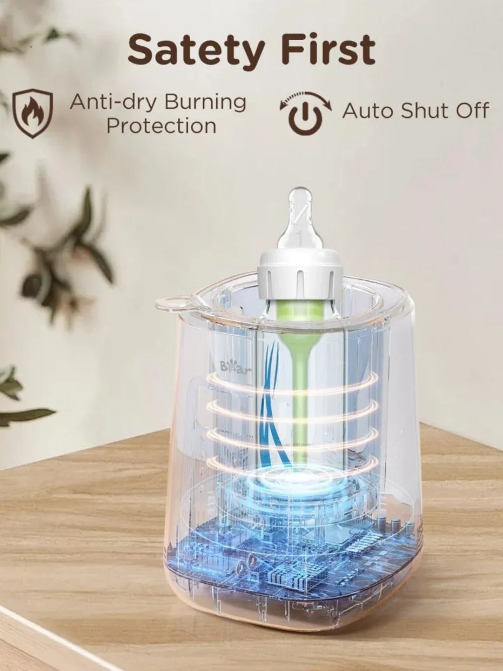 Fast Baby Bottle Warmer for Breast Milk & Formula | Newborn Essentials, Auto
